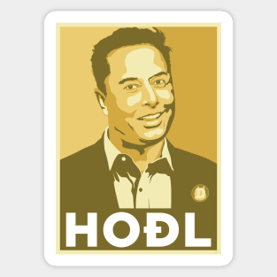 Dogefather HODL Sticker